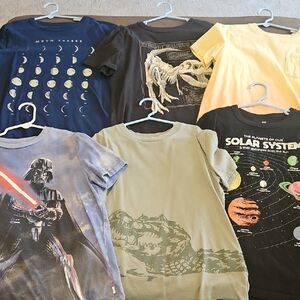 Kids Graphic T-Shirt Set - Assorted Colors